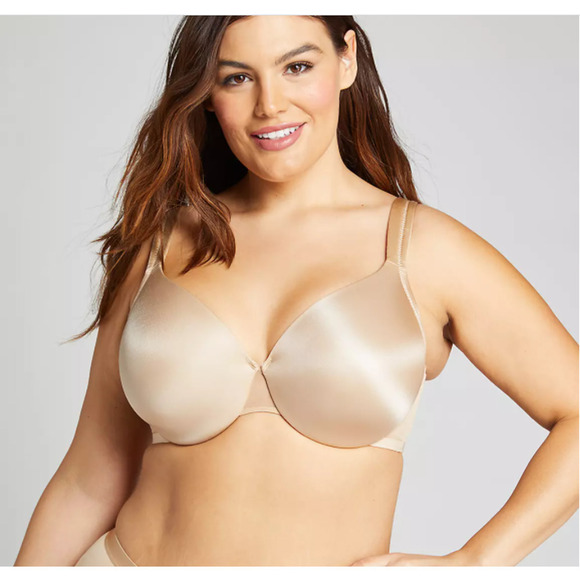 Cacique Smooth Lightly Lined Full Coverage Bra Nude 44DDD - Picture 1 of 4